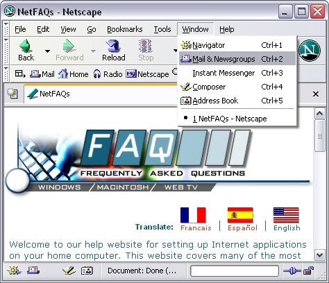 netscape 7.1 francais
